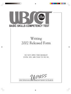 Writing 2002 Released Form