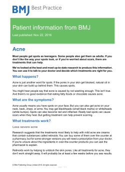 Acne - BMJ Best Practice