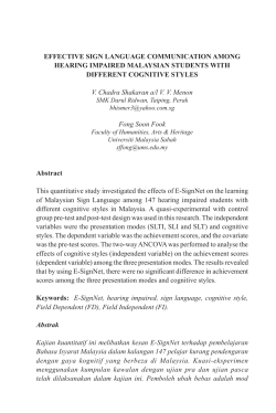 Abstract This quantitative study investigated the effects of E