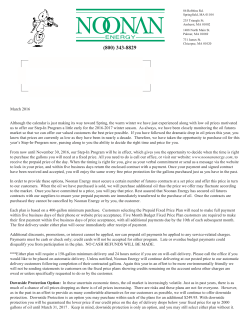 March 2016 Although the calendar is just making