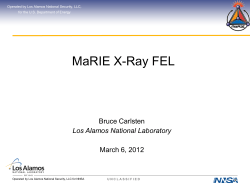 Carlsten FLS MaRIE talk 15 min