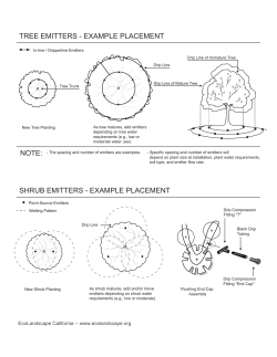 shrub emitters - example placement tree emitters