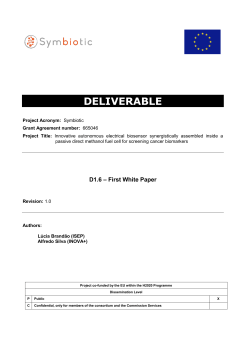 D1.6 &ndash; First White Paper