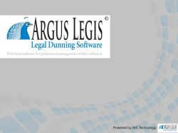 Power Point Argus Legis Debt Collection - eu-bg