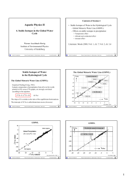 Folie 1 - Institut f&uuml;r Umweltphysik