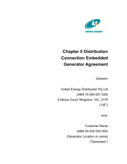 Chapter 5 Distribution Connection Embedded