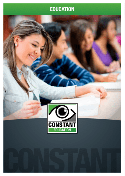 education - Constant Security