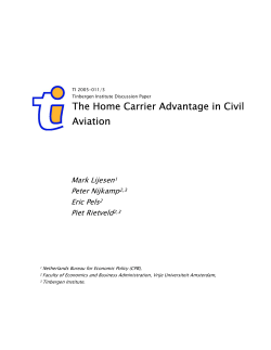 The Home Carrier Advantage in Civil Aviation