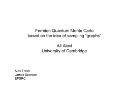 Adventures with Fermion Monte Carlo