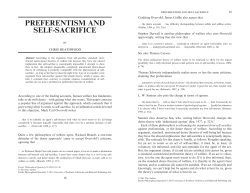 Preferentism and Self