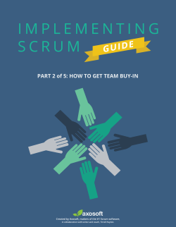 PART 2 of 5: HOW TO GET TEAM BUY-IN