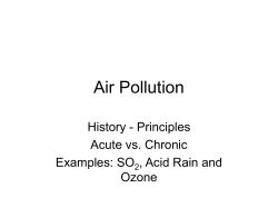 Air Pollution