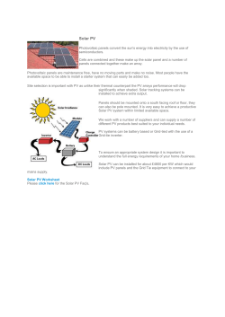 solar notes and faq
