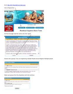 On the next page read the waiver and click I agree Choose Join a