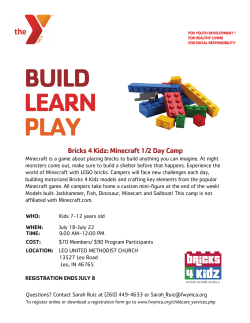 build learn play - YMCA Of Greater Fort Wayne