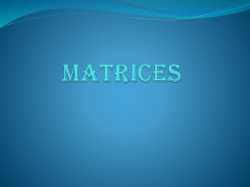 matrices - Study Hall Educational Foundation