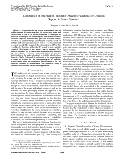 Comparison of Information-Theoretic Objective Functions for