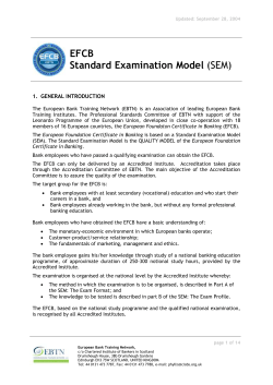 bullet point a.2: monetary policy in the european area