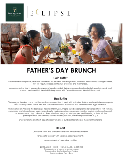father`s day brunch