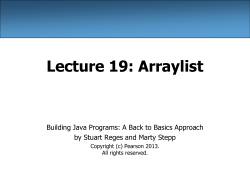 Arraylist