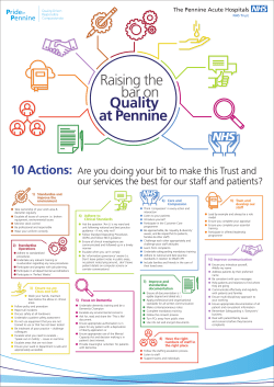 Raising the bar on Quality at Pennine