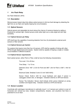 AF0500 Arc-Flash Guideform Specs