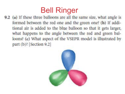 Chapter 9 Molecular Geometries and Bonding Theories