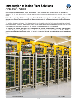 Introduction to Inside Plant Solutions