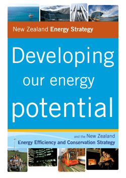 New Zealand Energy Strategy