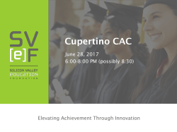 May 24 Prioritizing Process - Cupertino Union School District