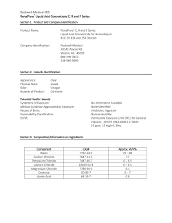 Section 1 - Rockwell Medical
