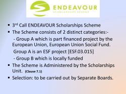 Clause 4.1.2 - The Ministry for Education and Employment