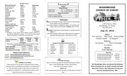 Aug 15, 2010 - Woodbridge church of Christ