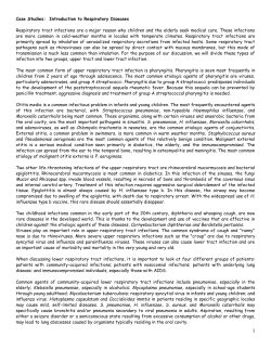 Introduction to Respiratory Diseases