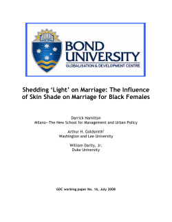 Shedding `light` on marriage
