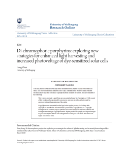 Di-chromophoric porphyrins: exploring new