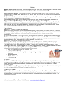 Diabetes