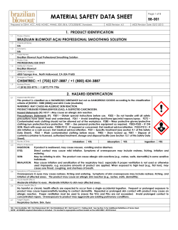 material safety data sheet