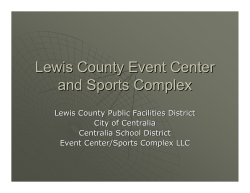 Lewis County Event Center and Sports Complex
