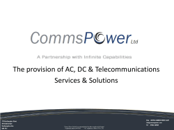 our Company Presentation