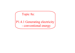 P1.4.1 Generating electricity наconventional energy