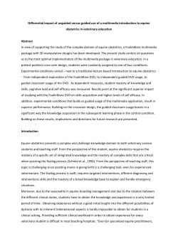 Differential impact of unguided versus guided use of a multimedia