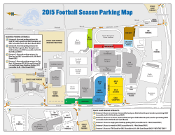 2015 Football Season Parking Map