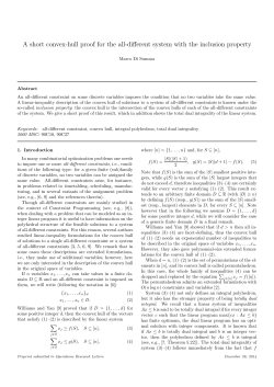 A short convex-hull proof for the all-different system