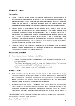 Chapter 7 - Energy - Hurunui District Council