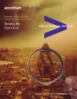 Accenture InsideOps | Insights for Asset