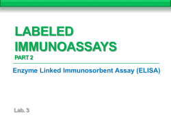 Labeled Immunoassay