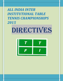 all india inter institutional table tennis championships 2015