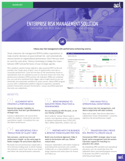 enterprise risk management solution