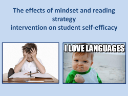 Mindset and Reading Strategy PPT Laura Molway